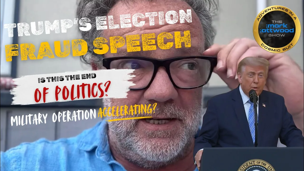 Trump’s Election Fraud Speech – Is this the END of Politics? Mornin’ Campers! The Mark Attwood Show – 17th July 2026