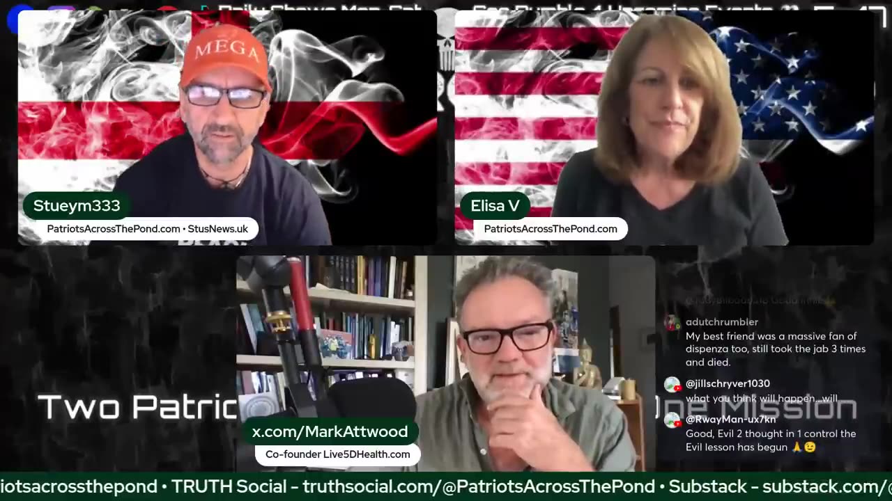 Patriots Across the Pond Live – 1st Oct 2026